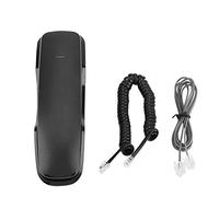 Tel¡§|fonos fijos de Pared y Escritorio Tel¡§|Fono con cancelaci¡§?n de Ruido, rellamada/Silencio/Pausa del ¡§2ltimo n¡§2Mero Tel¡§|Fono con Cable[Negro]