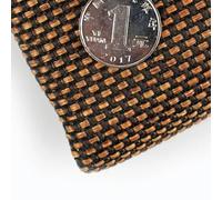 Tela Acustica,Tela de Malla para Altavoz Altavoz de Malla acústica, Tela rígida Antipolvo, Filtro Rejilla, máscara Altavoz, paño Facial(0.5x1.5m Black Brown)