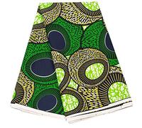 Tela africana estampada de 6 yardas, tela africana Ankara para vestido de fiesta A70