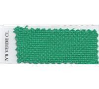 Tela Aída 14 5,5 puntos por cm. 16 colores a elegir medidas 50 x 150 cm 100 x 150 cm (Verde claro, 50 x 150 cm)