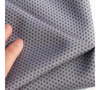 Tela antideslizante con gel de sílice, 150 cm de ancho, tela antideslizante para coser alfombras, colchones, pantuflas, sofá, cojín (150 x 100 cm, gris)