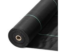 Tela Antihierbas Geotextil Tejido de PP Antimaleza 0,9 x 76,2 m, 170 g/m²