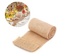 Tela arpillera para tapicería Estilo de la Naturaleza de la Vendimia, Arpillera de la Tela de Lino, arpillera para la decoración de hogar (15cm*5m)