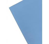 Tela azul cielo liso - 112 cm / 45 pulgadas de ancho - para confección de vestidos, arte y manualidades, costura - Por metro