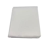 Tela blanca 100 % poliéster para artes y manualidades, tela de forro tejido para bolsa, ropa de cama, fundas de almohada, banderines