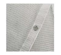 Tela blanca 30% resistente a los rayos UV para invernadero, jardín, patio, piscina, red de sombra duradera con ojales (13 x 16.5 pies) para una protección óptima de las plantas