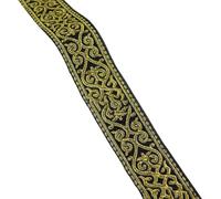 Tela con diseño de encaje intrincado para decoración de ropa y cortinas, seda de poliéster de alta calidad, perfecta para varios proyectos creativos (Nº 1)