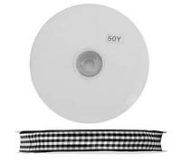 Tela Cuadros Vichy, Cinta Mochila, Tela Cuadros Vichy Cintas Decorativas Tela 50 yardas de cinta blanca a cuadros Blanco Y Negro Cinta Para Globos Cinta Terciopelo envolver regalos