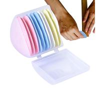 Tela de 10 piezas de tela múltiple - Kit de yeso cosido, herramientas de marcado de sarto, bolígrafos de diseño de tela | Trace motivan para el Dressmaking, la guía de puntos, el ajuste
