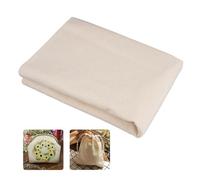 Tela de Algodón 100% Ancho Natural Sin Blanquear, Lino Tela de Algodón por Metro, 160 Largo X 50 cm Extra Ancho, Natural Color Beige Lino para Manualidades, Fundas, Manteles, Decoración, Cortinas