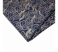 Tela de algodón 50cm x 145cm por medio metro, tela costura japonesa for Kimono DIY, materiales artesanales for niños(6,150CMX145CM)