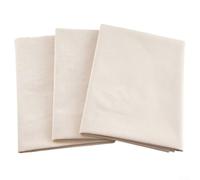 Tela de algodón de 3 piezas para uso en cocina, adecuada para colar queso, yogur, leche de nueces, kombucha, fabricación, decantación de vino y protección de alimentos