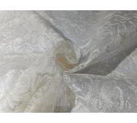 Tela de bordado de organza 100% seda de 44 pulgadas por The Yard Embroidery 3