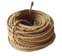 Tela De Cable Eléctrico Cubierto - Cable Eléctrico De Cubierta De Cuerda, Alambre Eléctrico Trenzado Vintage Para Lámparas LED, Cable De Iluminación Colgante Decorativo | Decoraciones Para La C