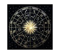 Tela de cartas del tarot - Mantel de terciopelo de piel de suave, es