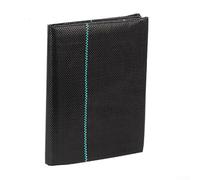 Tela de control de paisaje, resistente de 3.3 pies x 33 pies, polipropileno negro con rayas guía verdes para caminos de jardín, camas de plantas (10 x 33 pies)