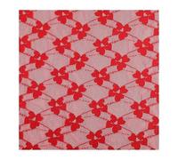 Tela de encaje elástico trébol Jacquard malla elástica 5 yardas