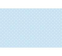 Tela de Encuadernar Decorada 70x50cm Básicos Azul (Lunar Mini Blanco Azul Bebe)