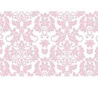 Tela de Encuadernar Decorada 70x50cm Básicos Rosa (Arabesco Rosa Bebe)