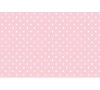 Tela de Encuadernar Decorada 70x50cm Básicos Rosa (Lunar Mini Blanco Rosa Bebe)