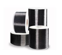 Tela De Fibra De Carbono, Tejido De Sarga, Calidad De Segundo Grado, Ancho De 10-50 Mm, Adecuada Para El Refuerzo Estructural De Automóviles, Muros De Hormigón (200g*10cm)
