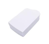 Tela de Fieltro Lote de 40 piezas fieltro blanco no tejido 10 cm x 15 for costura, manualidades y proyectos DIY. Grosor: 1 mm para Manualidades