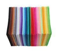 Tela de Fieltro Paquete de 40 piezas fieltro no tejido poliéster for manualidades y costura para Manualidades
