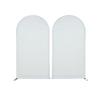 Tela de Fondo Arco Colorido for Cubierta Licra, Soporte Ajustado for Fiestas cumpleaños y Bodas, Diversos Colores, fácil Combinar Cubierta de Arco de Boda(Color1)