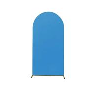 Tela de Fondo con Arco for decoración Bodas, Muy elástica, for Fiestas cumpleaños, Ceremonias y Banquetes Cubierta de Arco de Boda(Blue,180X80cm)