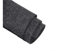 Tela de malla de altavoz de 1 m de ancho Tela de fibra de poliéster negro para reemplazo de monitor de equipo de audio profesional y accesorio de cubierta de red protectora de bricolaje (gris)