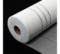 Tela de malla de fibra de vidrio for impermeabilización y aislamiento: rollos de 30 m, 35 m, 50 m y 100 m for reparación y refuerzo de paredes(30mx0.5cm)