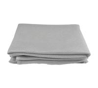 Tela de malla para altavoces de color negro, azul, blanco, marrón, para KTV, tela de ingeniería de cine personalizada, de gama alta, 1,4 x 1 m (gris plateado)