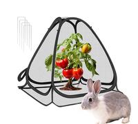 Tela de malla para plantas, protección contra animales, para verduras, flores, árboles, tomates, arriates, macetas, exteriores, jardín, granja y