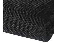 Tela de Malla para Rejilla de Altavoz, Cubierta de Altavoz Tela Tipo Parrilla de Lino Protectora Malla a Prueba Polvo estéreo reemplazo for gabinete(Black)