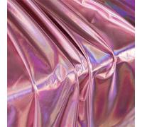 Tela de organza iridiscente con encaje y voile, Tela de punto spandex multicolor, 1 metro x 160 cm, 360g, for costura y ropa alto rendimiento(Pnnrk)