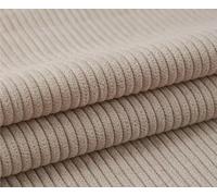 Tela de pana for tapicería, 150 cm de ancho, for cortinas, cojines, manualidades, muebles y decoración del hogar.(Khaki)