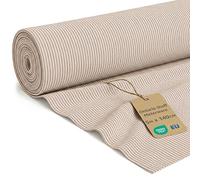 Tela de pana para Tapizar Tela a Metro Tapicería para Sofá - 5 m x 140 cm Tejido Antiarañazos por Metros para Revestimiento Diván Sillón Material Profesional Oeko-Tex Beige