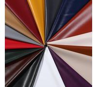 Tela de piel sintética Polipiel de vinilo suave Tapicería ligera Artesanía Material,16 colores,Duradero y Difícil Napa lujosa,Neotrims UK. Red, FatSquare 50x46cm