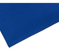 Tela de Polialgodón Lisa Azul Real - 45 pulgadas / 112 cm de Ancho - Más de 40 Colores (Azul Real, 2 METROS)