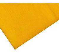Tela de polialgodón liso dorado - 45 pulgadas / 112 cm de ancho (Dorado, 2 METROS)