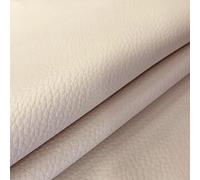 Tela de Polipiel para Tapizar 140CM Ancho. Piel Sintética Suave para Muebles, Hogar, Accesorios, Manualidades, Confección, Cuero Sintético.100% España. (Beige, 3 Metros)