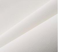 Tela de Polipiel para Tapizar 140CM Ancho. Piel Sintética Suave para Muebles, Hogar, Accesorios, Manualidades, Confección, Cuero Sintético.100% España. (Blanco, 5 Metros)