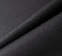 Tela de Polipiel para Tapizar 140CM Ancho. Piel Sintética Suave para Muebles, Hogar, Accesorios, Manualidades, Confección, Cuero Sintético.100% España. (Negro, 1 Metro)