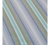 Tela de popelín de algodón teñido de hilo de seda de The Yard, tela de popelín de rayas de color degradado, adecuada para vestidos de moda, camisas, faldas, acolchado y manualidades (3 yardas, rayas