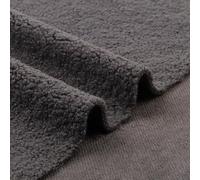 Tela de popelina de algodón y poliéster de 63 pulgadas de ancho, suave y transpirable, adecuada for forrar cortinas, ropa de cama y faldas(Dark Gray,144in*63in(4yd))