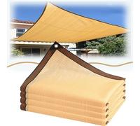 Tela de protección UV 80% 90% para exteriores, perfecta para patios, balcones, peras y gares (2 x 8 m)