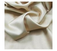 Tela De Raso Satin Tela de satén microelástica por metro for ropa, camisa Cheongsam hecha a mano, costura Diy, tela Color liso verano, púrpura suave(Light grey)