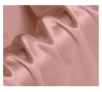 Tela De Raso Satin Tela de seda de 22 mm de ancho y 280 cm de grosor, lisa y teñida, ideal for hacer vestidos, ropa de cama y bufandas.(8-Deep Pink,1.5 meters)