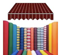 Tela de repuesto impermeable de 7 x 1,5 m para puertas y patios, se adapta a 12 x 10, 10 x 8, 8 x 5, 6.5 x 5 pies, material de cubierta de toldo para exteriores