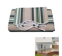 Tela de repuesto impermeable retráctil para patio, protección solar para terraza, protector de lona para exteriores para una mejor defensa UV